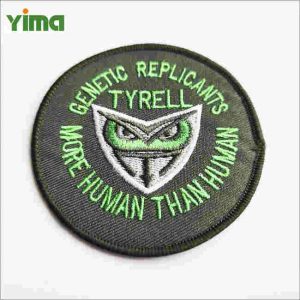 Iron on embroidered patches