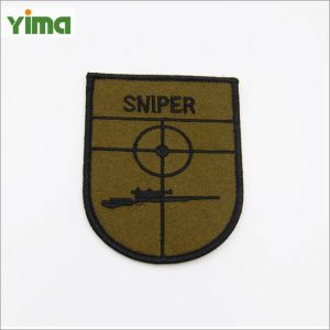 Large embroidered patches
