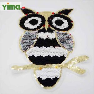 sequin embroidery patch