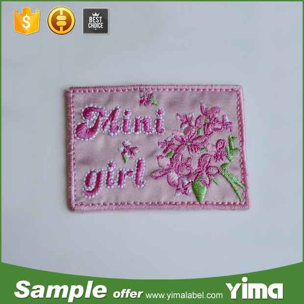 Custom embroidered patches for denim jackets