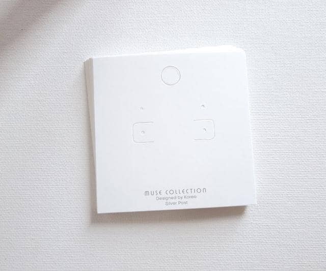 earring card